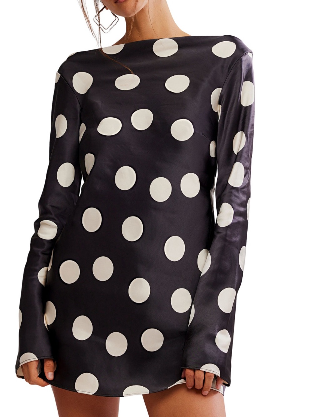 Free People dress with White Polka Dots